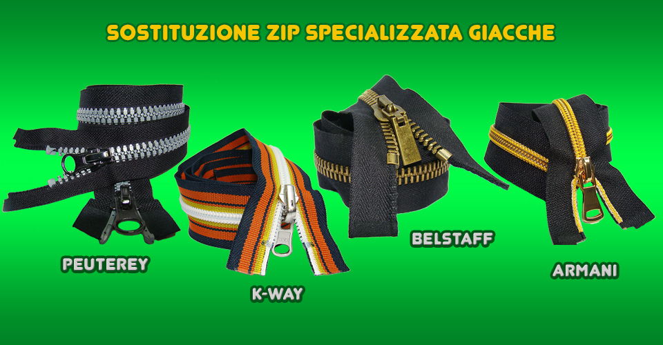 BANNER sostituzione zip